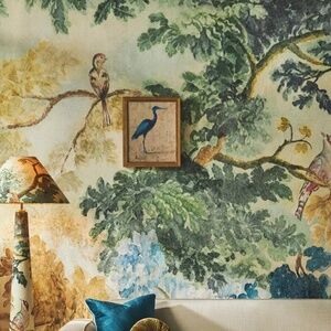 NEW Anthropologie Judarn Floral Mural